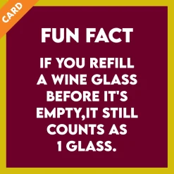 1 glass Card-Drinks On Me Best