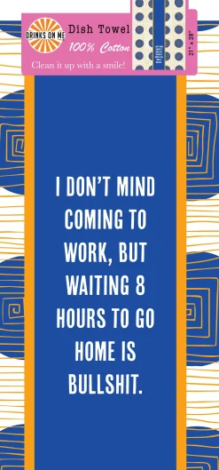 8 Hours Dish Towel-Drinks On Me Outlet