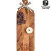 Acacia Bevel Board with Long Handle | Personalized | 20 x 7"-Maple Discount