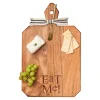 Acacia Heirloom Board Rectangle w/ Gold Spreader & Ribbon | Eat Me | 16 x 10"-Maple Discount