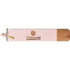 Acacia Heirloom Board Skinny In Pink Color w/ Gold Spreader & Ribbon | Pickleball | 34 x 6"-Maple Fashion