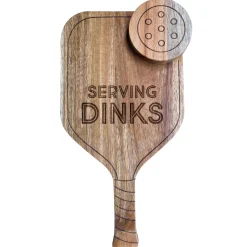 Acacia Pickleball Board | Serving Dinks | 16 x 9-Maple Fashion