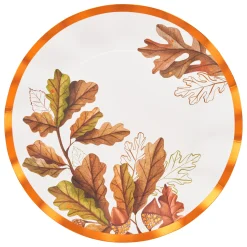 Acorn and Oak Dinner Plate/8pk-Sophistiplate New