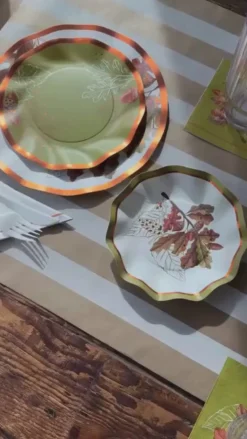 Acorn and Oak Platter Plate/8pk-Sophistiplate Discount