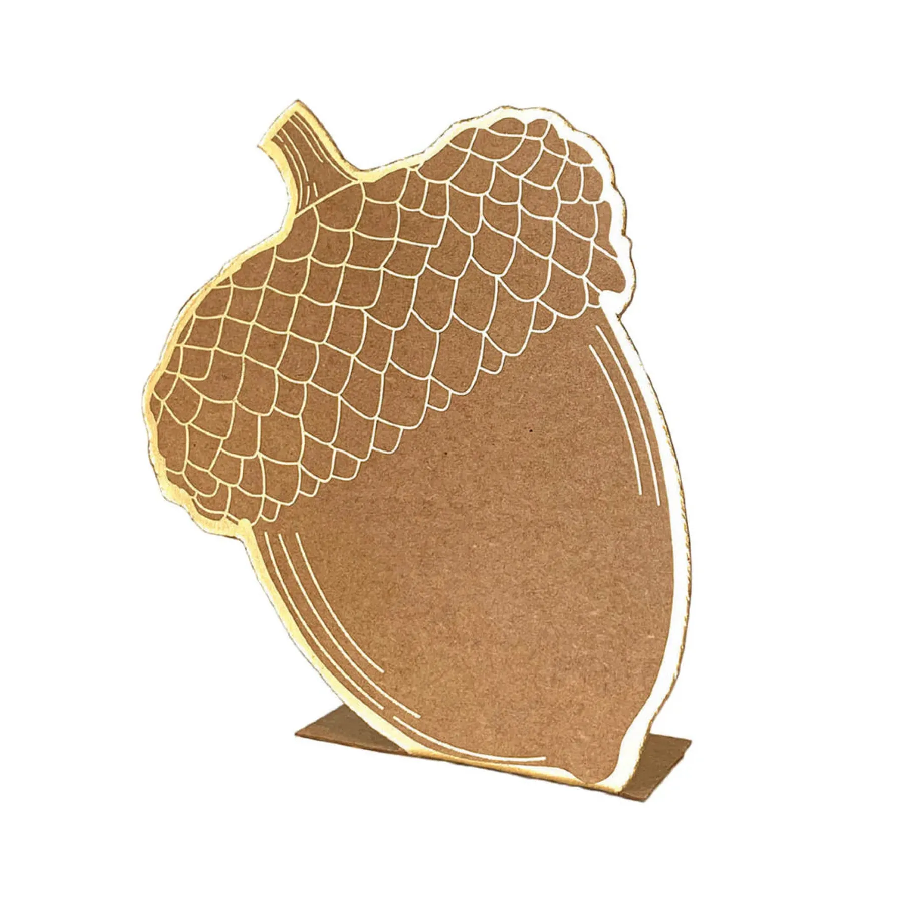 Acorn Place Card - Pack of 12-Hester u0026 Cook New