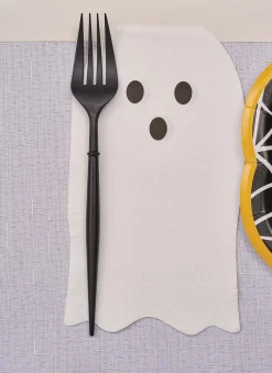 All Black Bella Assorted Plastic Cutlery/24pc, Service for 8-Sophistiplate Clearance