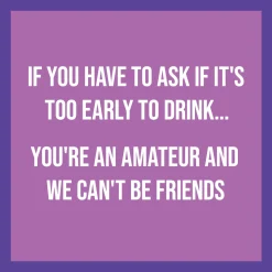 Amateur Coaster-Drinks On Me Coasters Hot