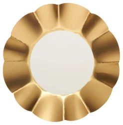 Appetizer/Dessert Bowl Gold & White/8 pkg-Sophistiplate Online