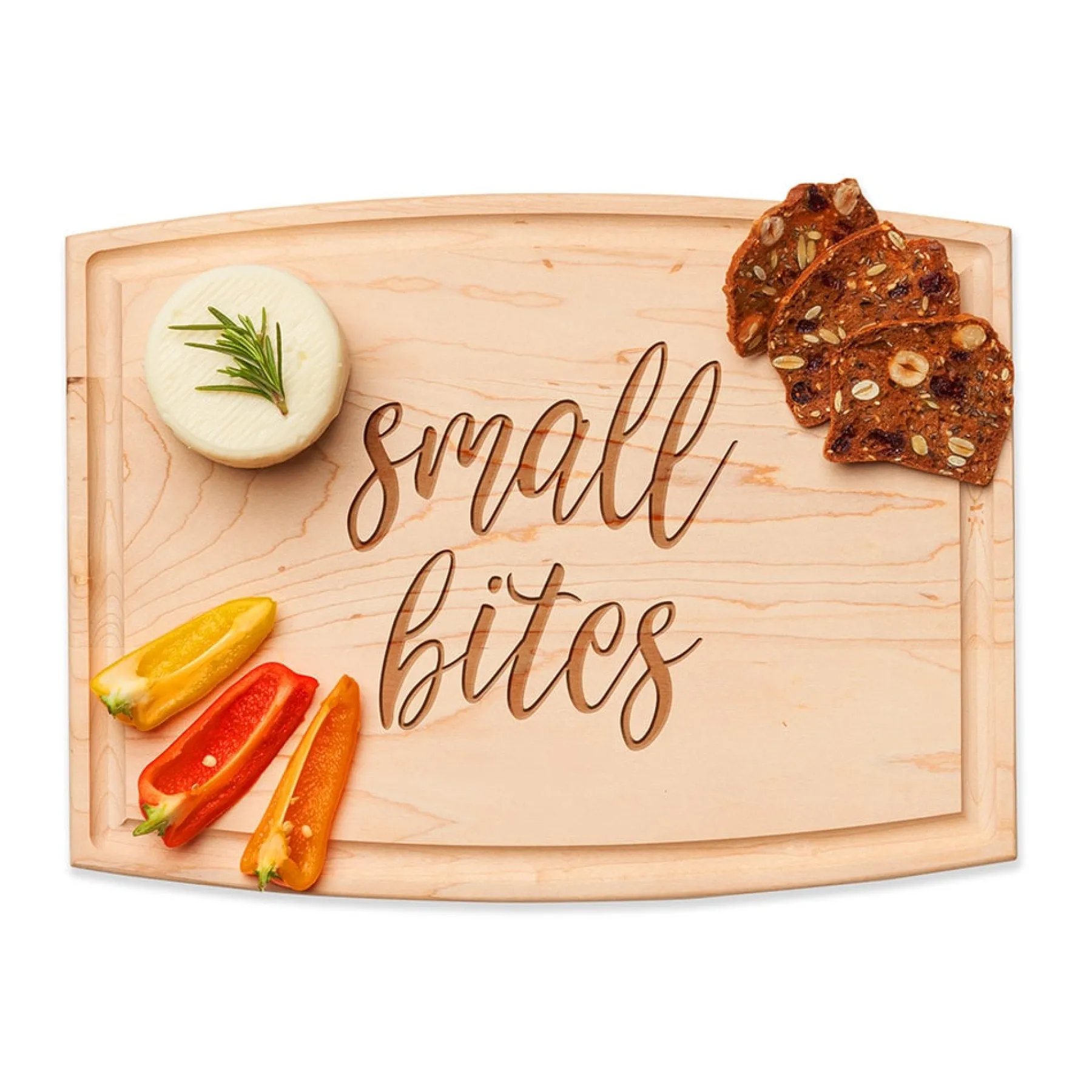 Arched Artisan Board | Small Bites | 12 x 9"-Maple Online
