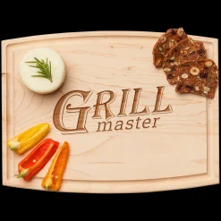 Arched Artisan Board | Grill Master | 12 x 9"-Maple Outlet