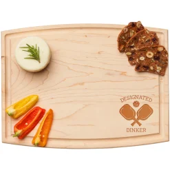 Arched Artisan Board | Designated Dinker | 12 x 9"-Maple Best