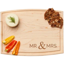 Arched Artisan Board | Modern Mr. & Mrs. | 12 x 9"-Maple Discount