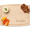 Arched Artisan Board | Grateful | 12 x 9"-Maple Outlet