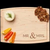 Arched Artisan Board | Mr & Mrs | 12 x 9"-Maple Hot