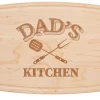 Arched Artisan Board | Dad's Kitchen | 12 x 9"-Maple Discount