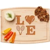 Arched Artisan Board | Tennis LOVE | 12 x 9"-Maple Hot