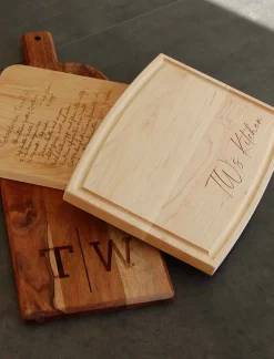 Arched Artisan Board | Personalized | 12 x 9"-Maple Discount