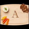 Arched Artisan Board | Single Initial | 12 x 9"-Maple Sale