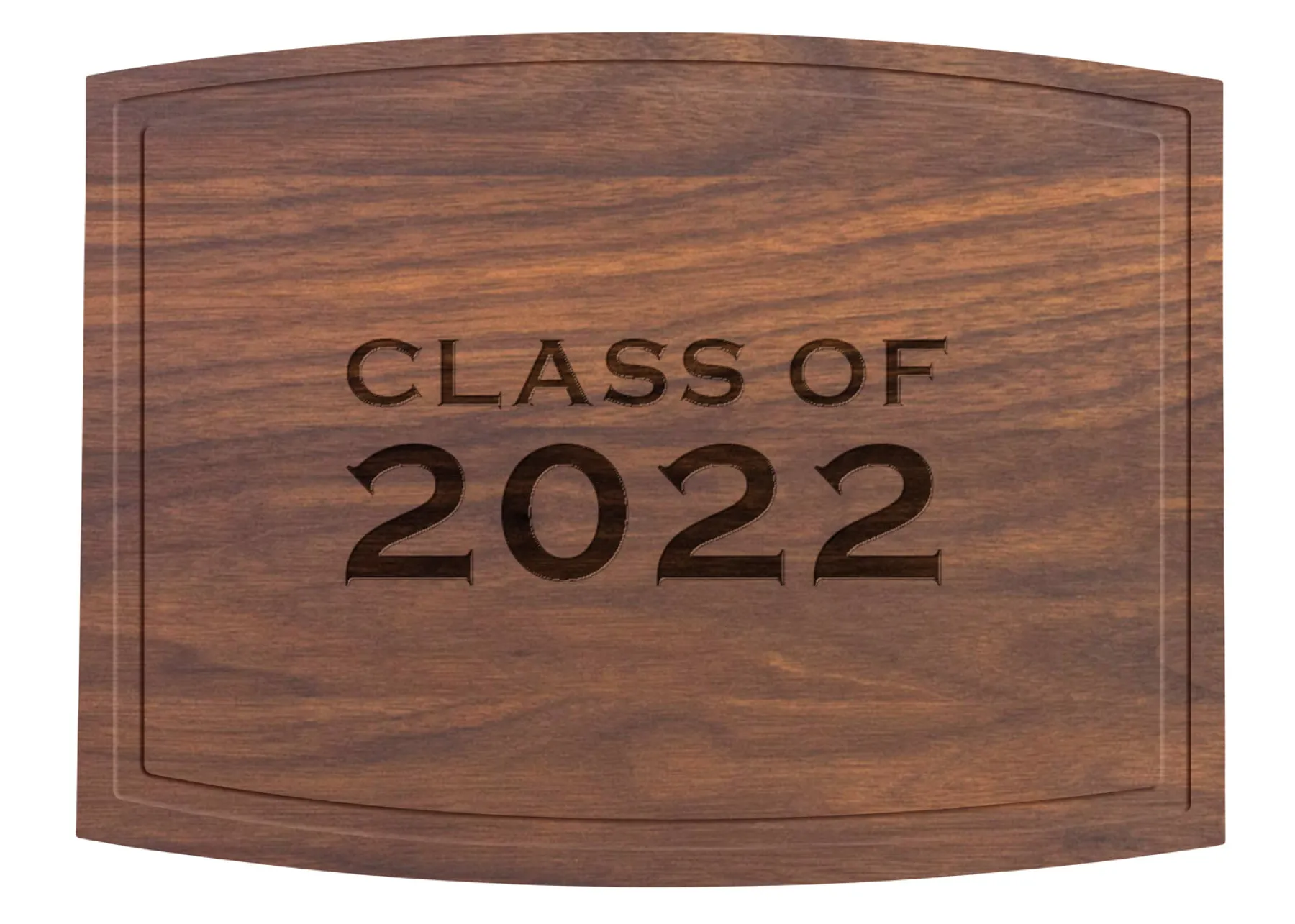 Arched Artisan Walnut Board | Class of 2022 | 12 x 9"-Maple Hot