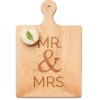 Artisan Paddle Board | Mr & Mrs | 9 x 6"-Maple Fashion