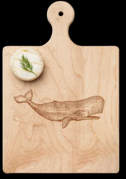 Artisan Paddle Board | Whale | 9" x 6"-Maple Outlet