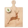 Artisan Paddle Board | Deer | 9 x 6"-Maple Outlet