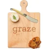 Artisan Paddle Board | Graze | 9" x 6"-Maple Hot