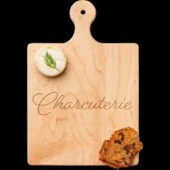 Artisan Paddle Board | Charcuterie Handwriting | 9" x 6"-Maple Discount