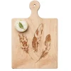 Artisan Paddle Board | Feathers | 9 x 6"-Maple Clearance