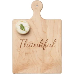 Artisan Paddle Board | Thankful | 9 x 6"-Maple Discount