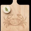 Artisan Paddle Board | Crab | 9" x 6"-Maple Fashion