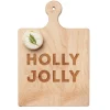 Artisan Paddle Board | Holly Jolly | 9 x 6"-Maple Best