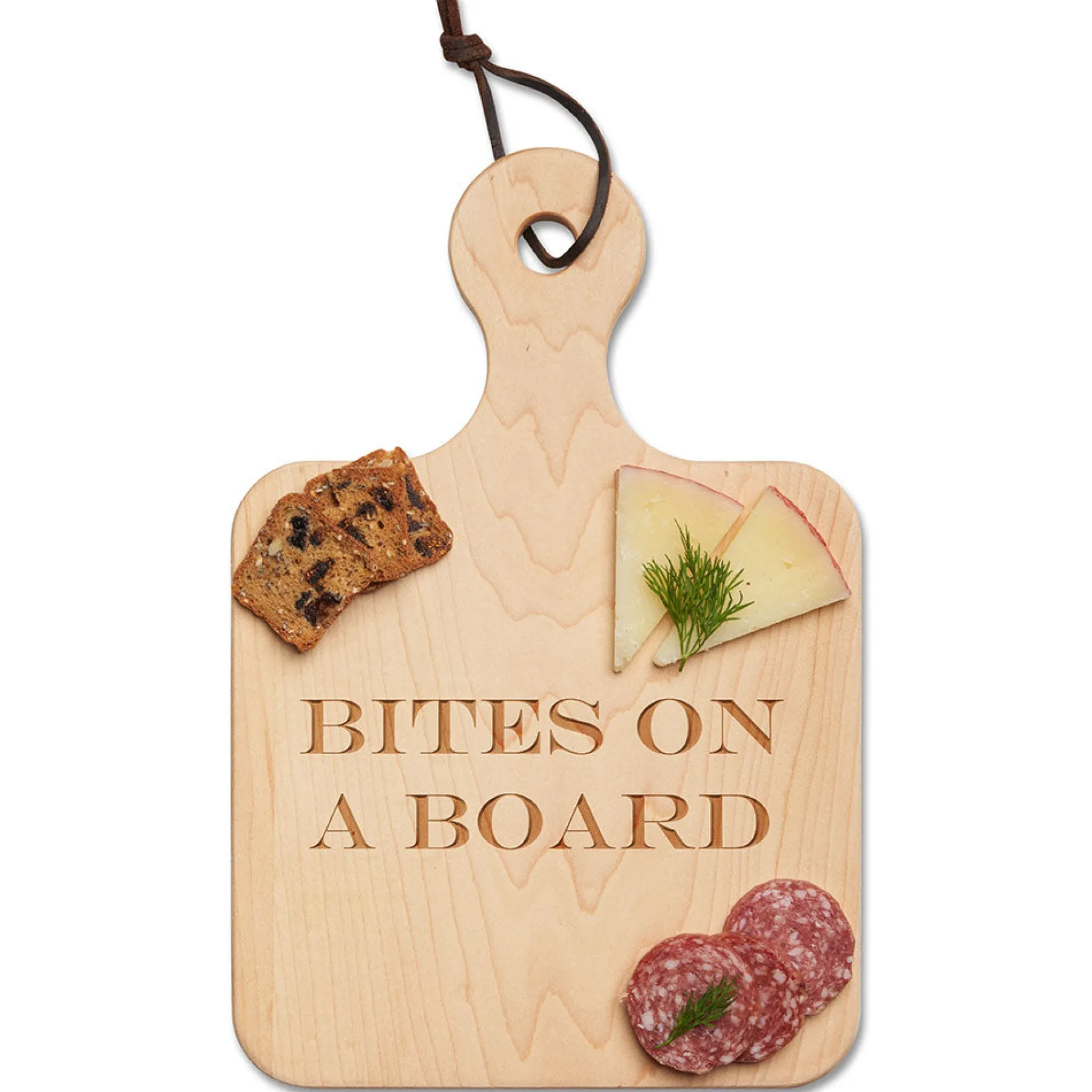 Artisan Paddle Board | Bites On A Board | 12 x 8"-Maple Discount