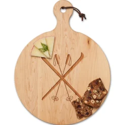 Artisan Round Board | Skis | 16 x 12"-Maple Best