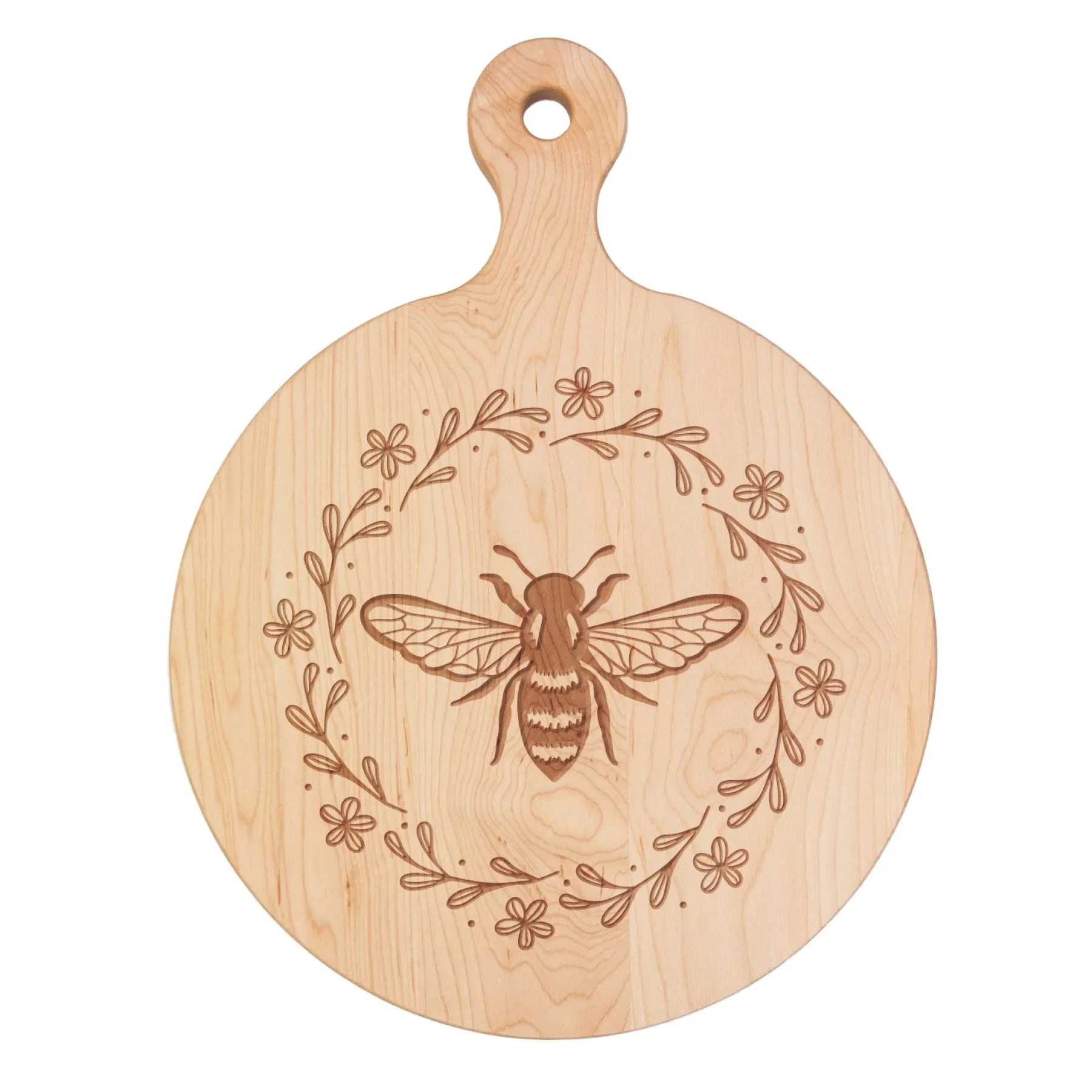 Artisan Round Board | Honeybee | 16 x 12"-Maple Discount