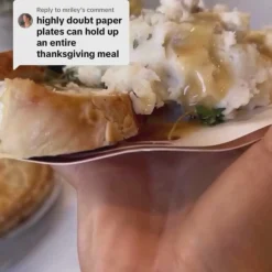 Autumn Foliage Paper Salad Plate/8pk-Sophistiplate Hot