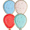 Balloon Die Cut Salad Plate Lets Celebrate Assorted - 8pkg-Sophistiplate Sale