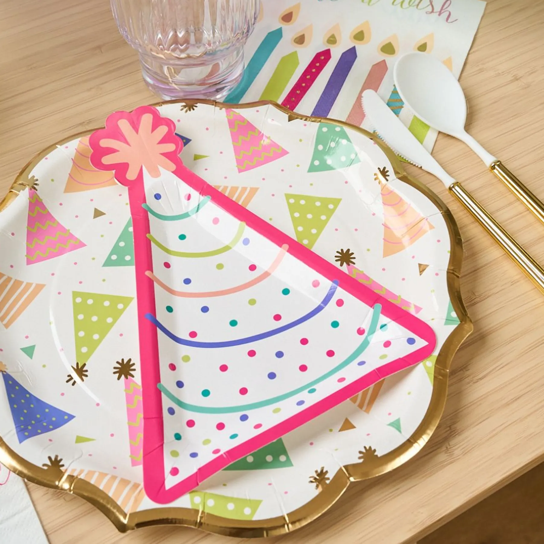 Birthday Candles Table Setting-Sugarplum Fashion