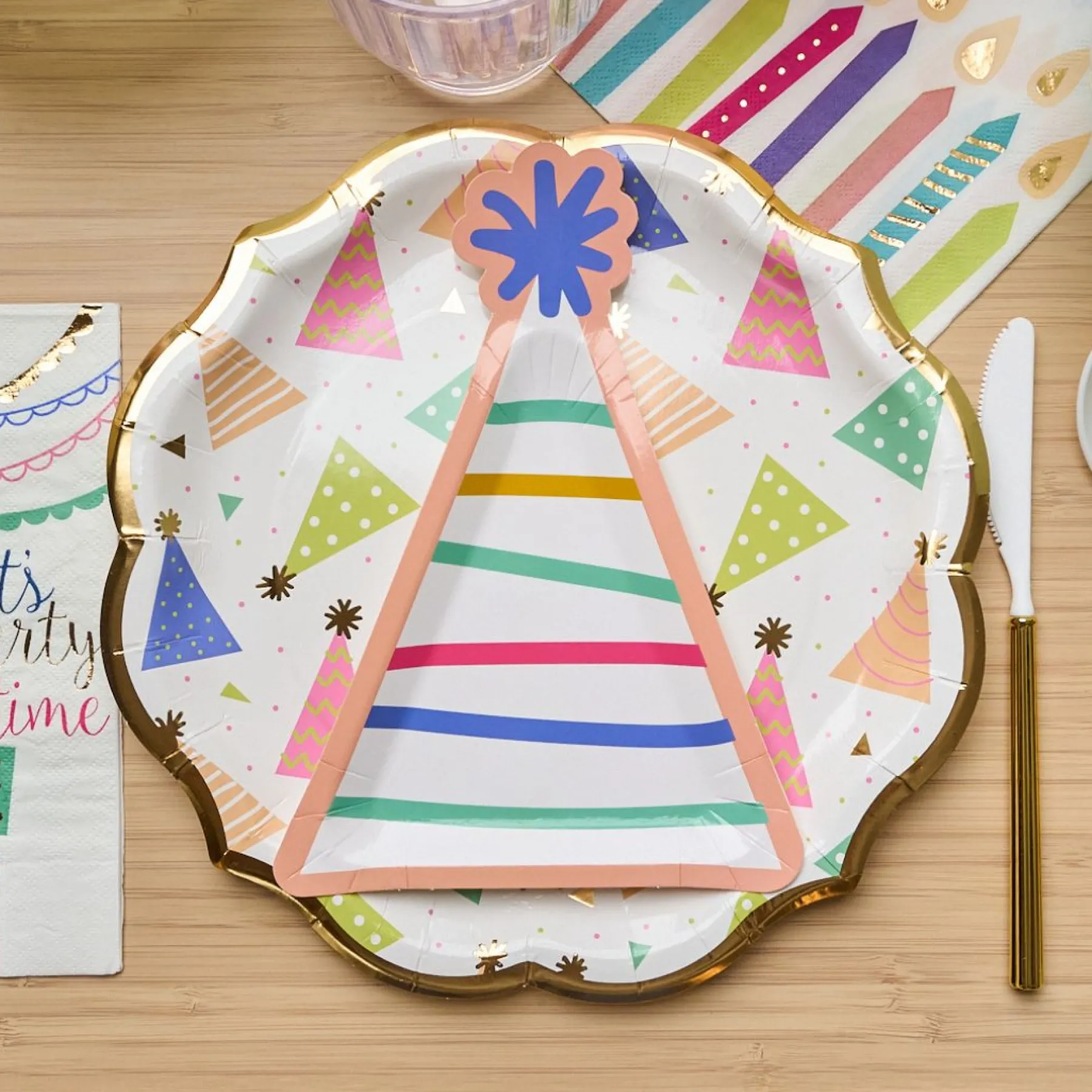 Birthday Candles Table Setting-Sugarplum Fashion