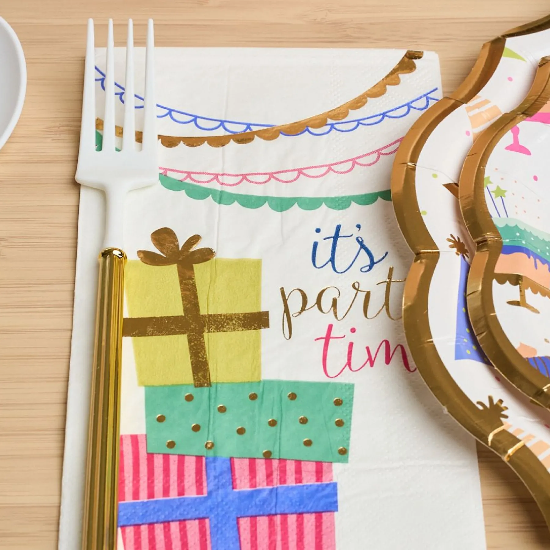 Birthday Candles Table Setting-Sugarplum Fashion