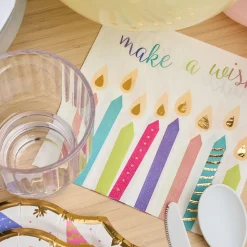 Birthday Candles Table Setting-Sugarplum Fashion