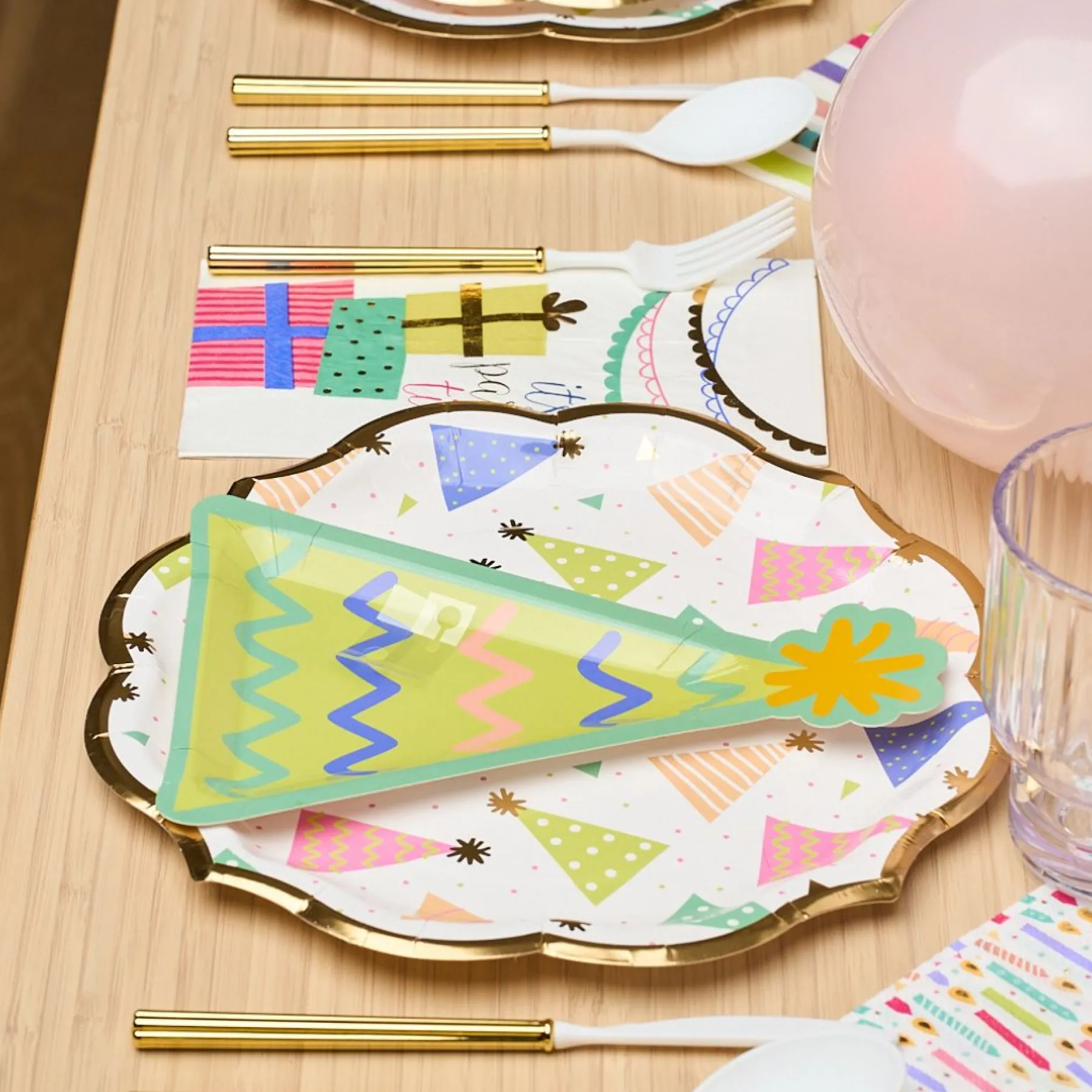 Birthday Candles Table Setting-Sugarplum Fashion