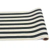 Black & Gold Awning Stripe Runner - 20" x 25'-Hester u0026 Cook Best