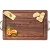 Black Walnut Wood Cutting + Cheeseboard | Merry Everything | 18 x 12"-Maple Hot