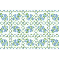 Blue Hydrangea Trellis Placemats-Rosanne Beck Online