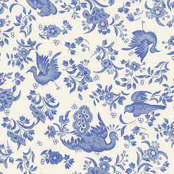 Blue Regal Peacock Cocktail Napkin- Pack of 20-Hester u0026 Cook Sale