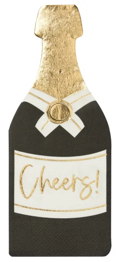 Bottle Guest Towel Celebrate Good Times/20 pkg-Sophistiplate Hot