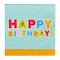 Bright Birthday Cocktail Napkin/20pk-Sophistiplate Online