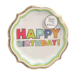 Bright Birthday Dinner Plate/8pk-Sophistiplate Best