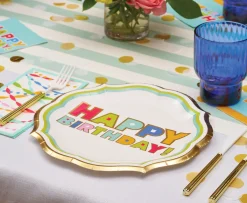 Bright Birthday Dinner Plate/8pk-Sophistiplate Best